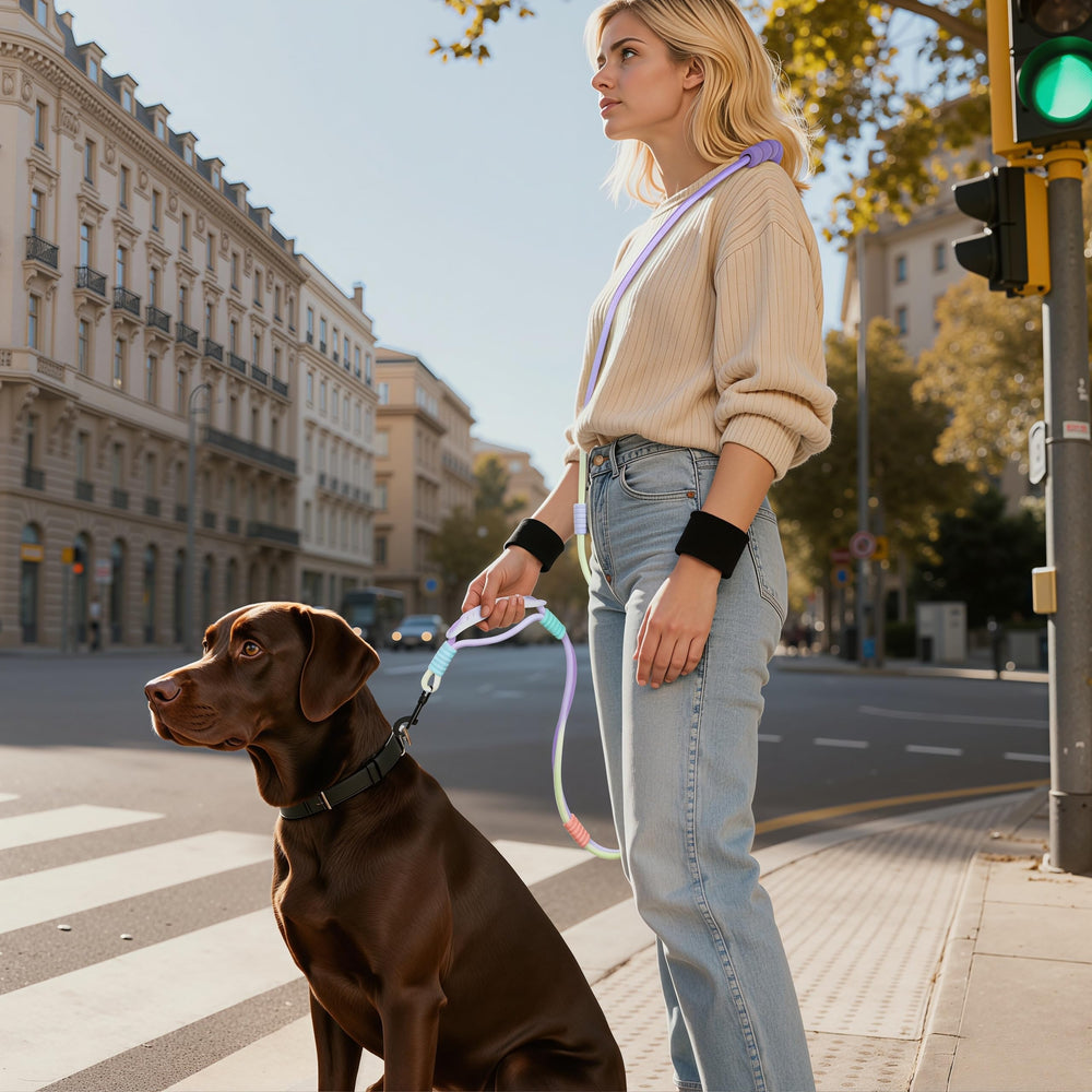 EffiBrill 6.5 ft leash suited for medium to large dogs