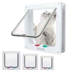 EGETOTA goTeamghjkl cat door flap front view showing easy pet entry