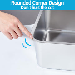 EGMEHOAD XXXL durable finish resists scratches and rust for busy homes.