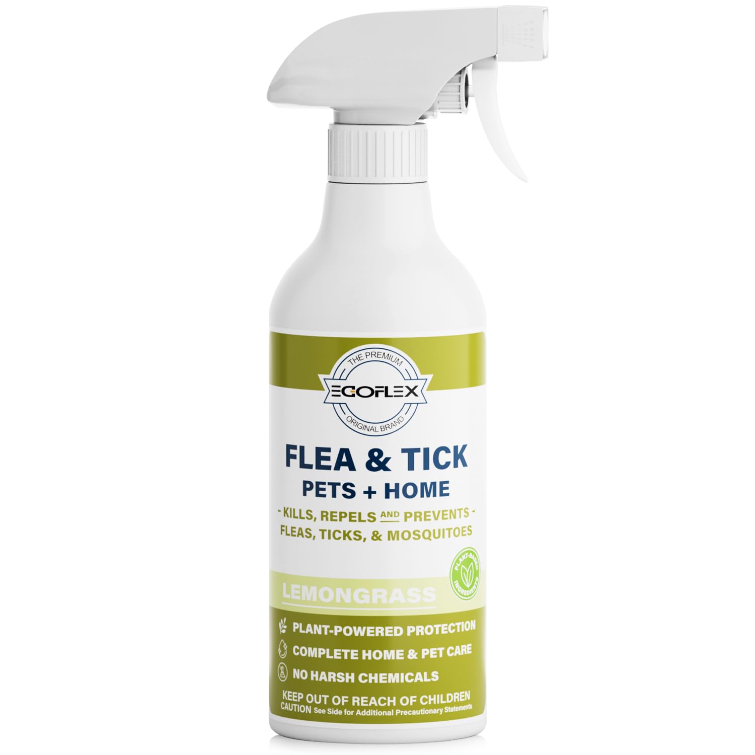 EGOFLEX Flea Spray bottle ready for home and pet protection.
