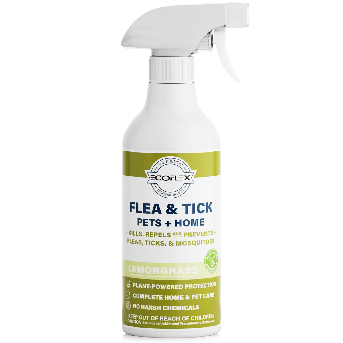 EGOFLEX Flea Spray bottle ready for home and pet protection.