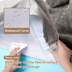 EHEYCIGA-3-sided-bolster-support offers neck and head elevation for cozy rest.