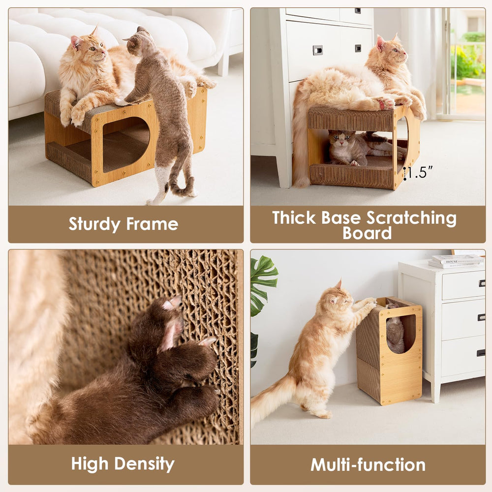 EHEYCIGA all-sides scratch design satisfies natural scratching instincts.