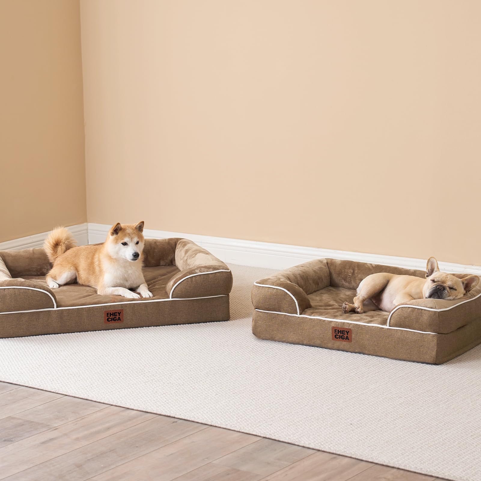 EHEYCIGA available in sizes to fit large breeds.