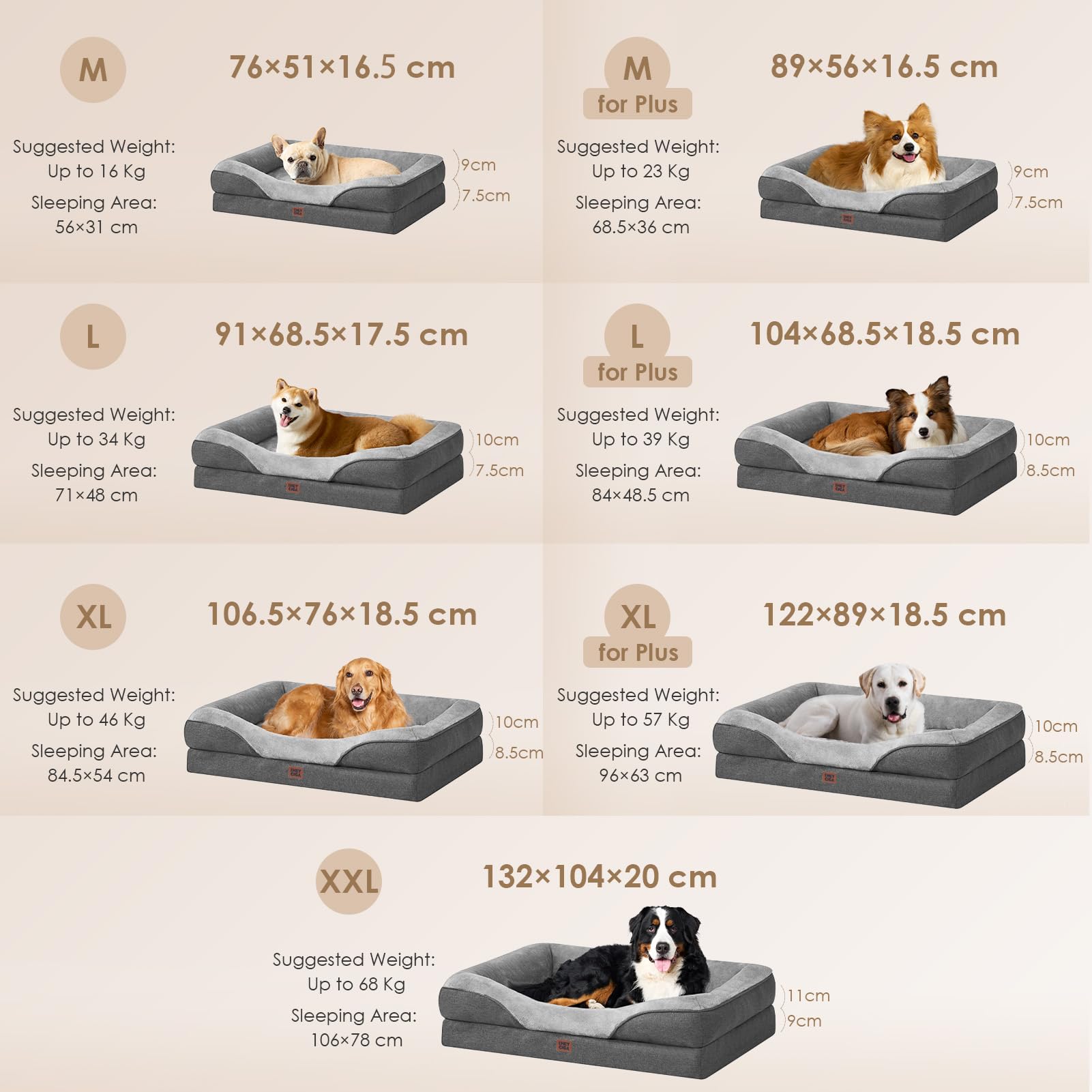 EHEYCIGA plush Sherpa top inviting cozy lounging for pets