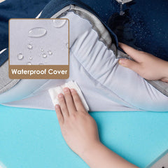 EHEYCIGA waterproof cover layer keeps fleece surface dry during spills