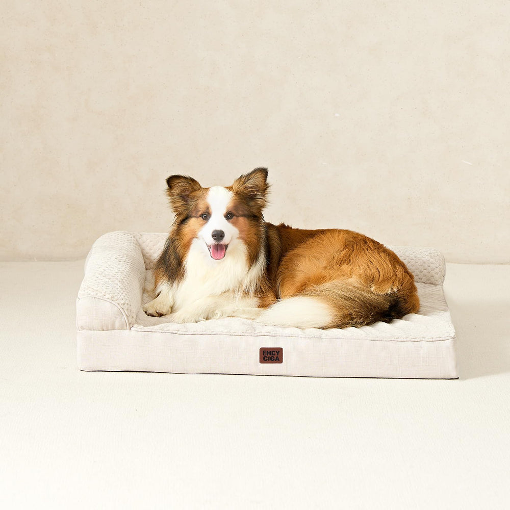 EHEYCIGA beige cover complements any room while keeping pets comfortable.