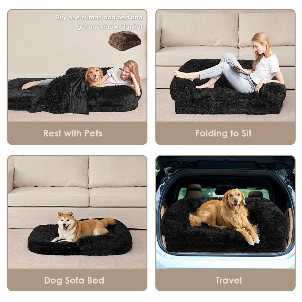 EHEYCIGA included blanket adds extra warmth for chilly days.