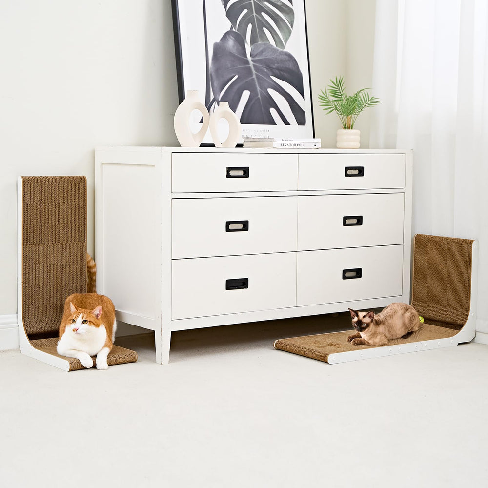 EHEYCIGA durable non-toxic paper scratcher blends with home decor