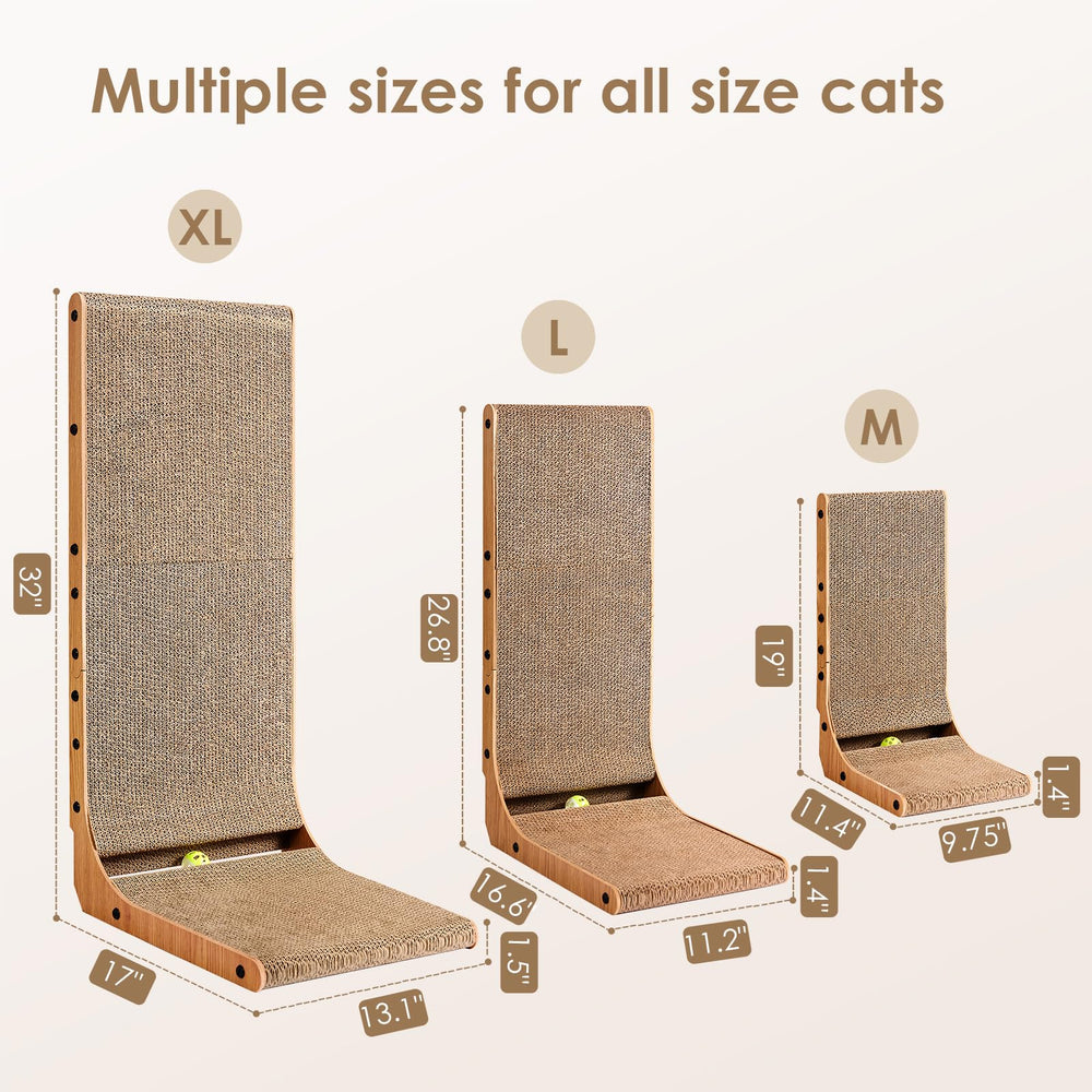EHEYCIGA extra-large scratcher pad suitable for big cats