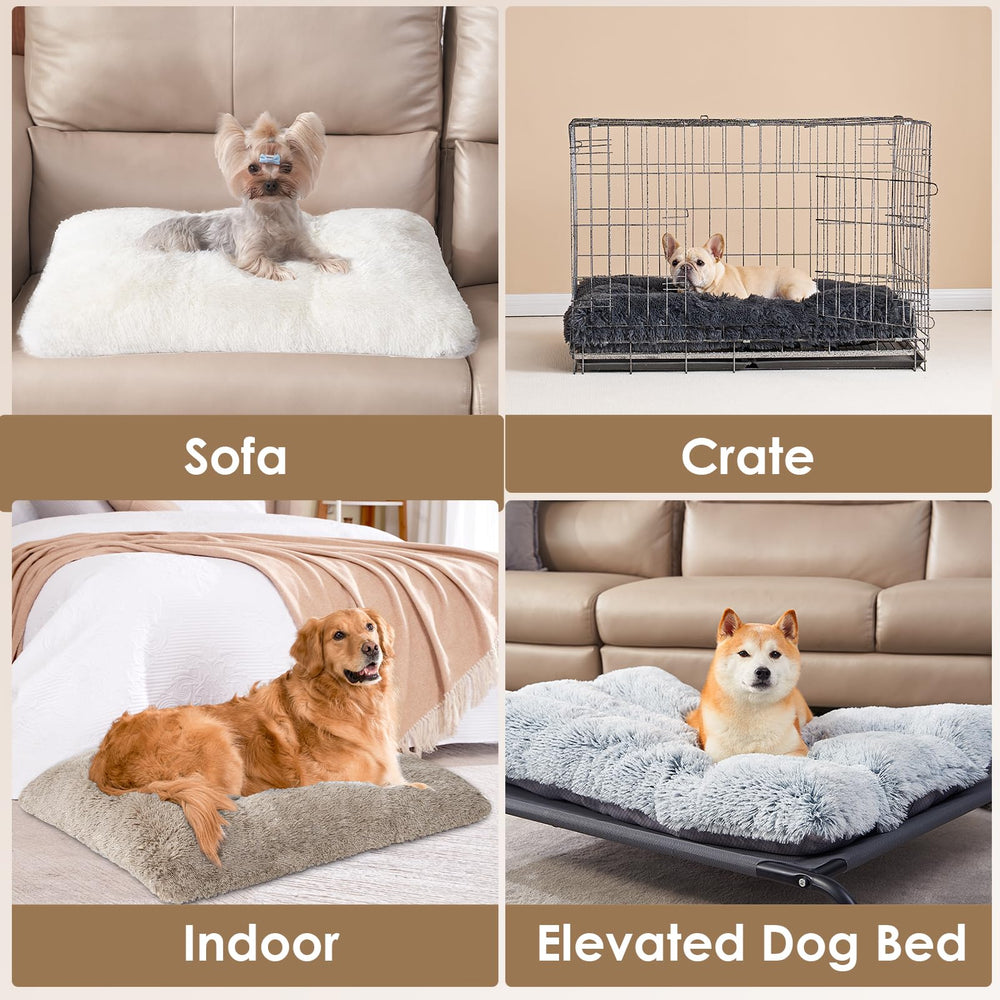 EHEYCIGA crate pad on floor offers calm resting space