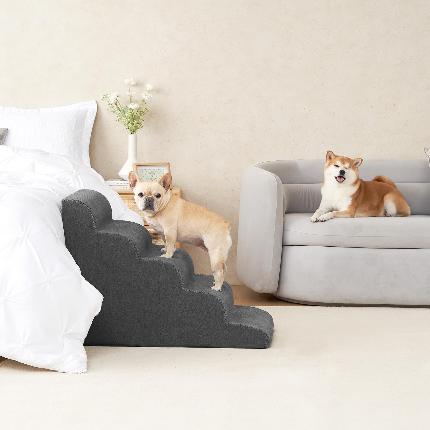 EHEYCIGA designed for high-bed access from couch to bed.