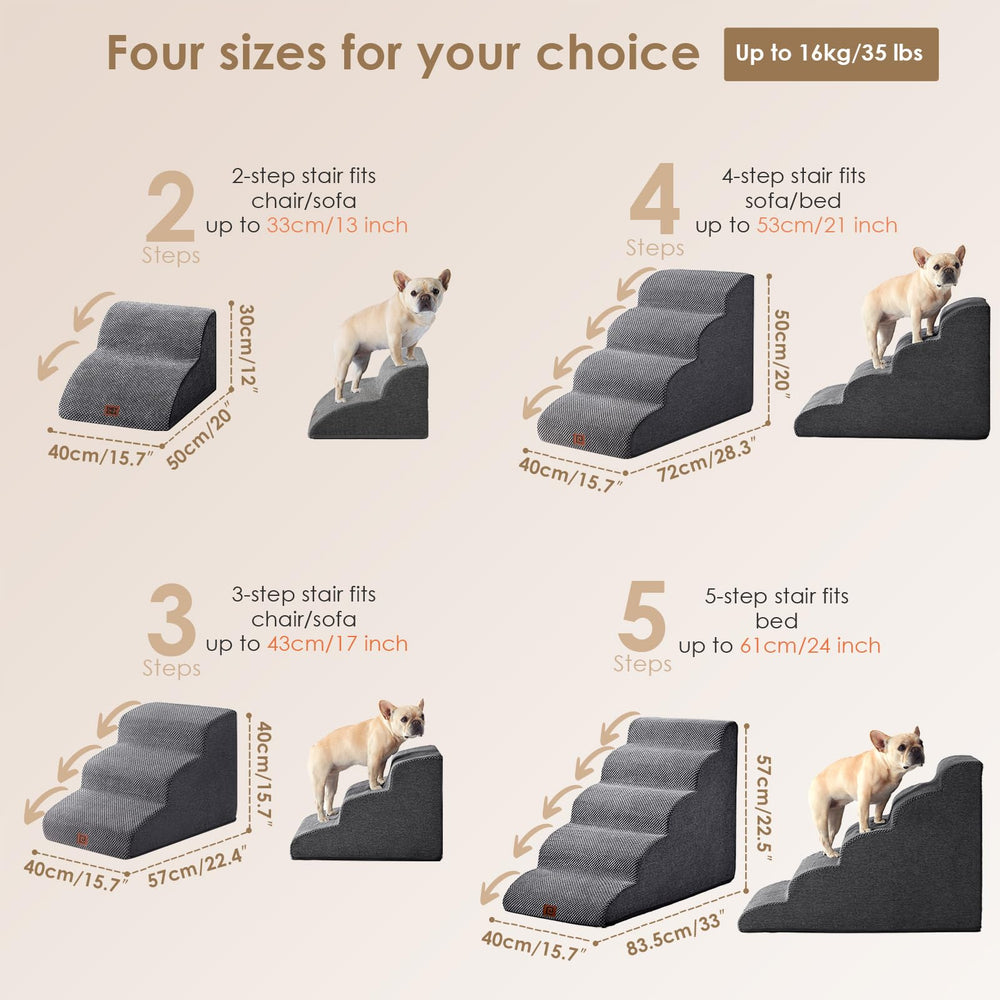 EHEYCIGA curved stairs with non-slip base on indoor floor