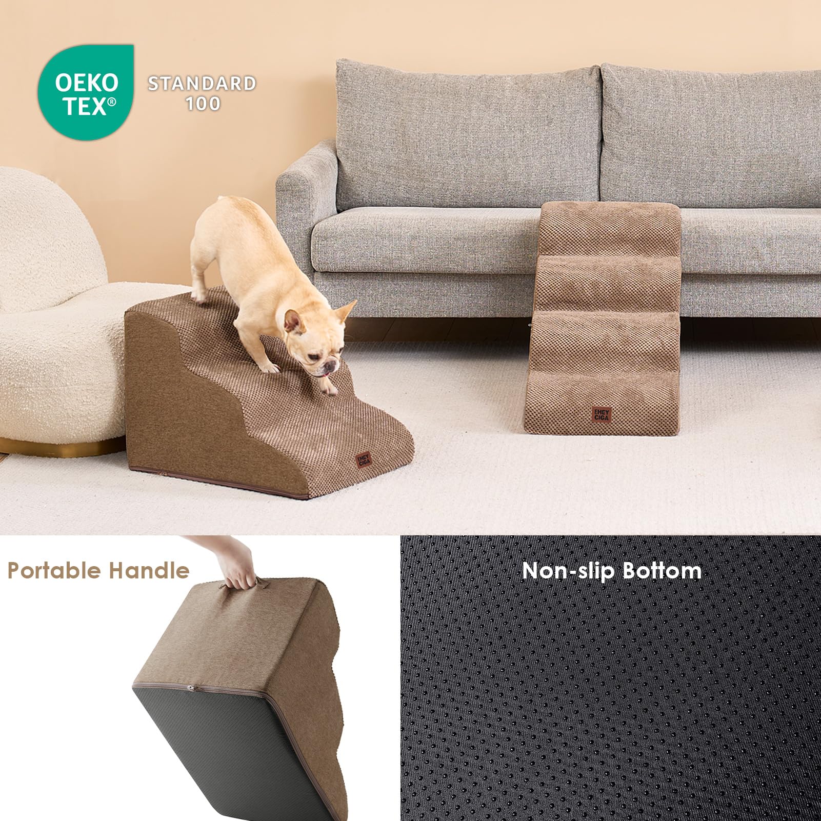 EHEYCIGA removable washable cover simplifies cleaning between uses.