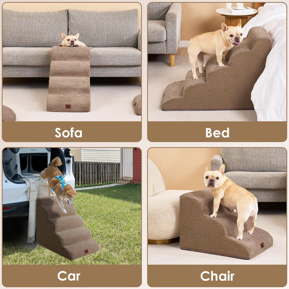 EHEYCIGA wide-step surface promotes comfortable paw placement.
