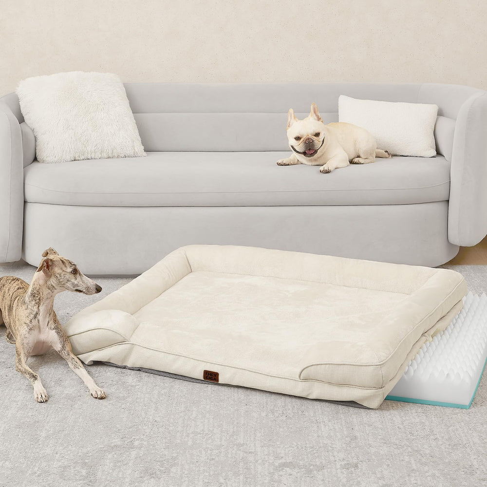EHEYCIGA faux linen sides are stylish, not waterproof.