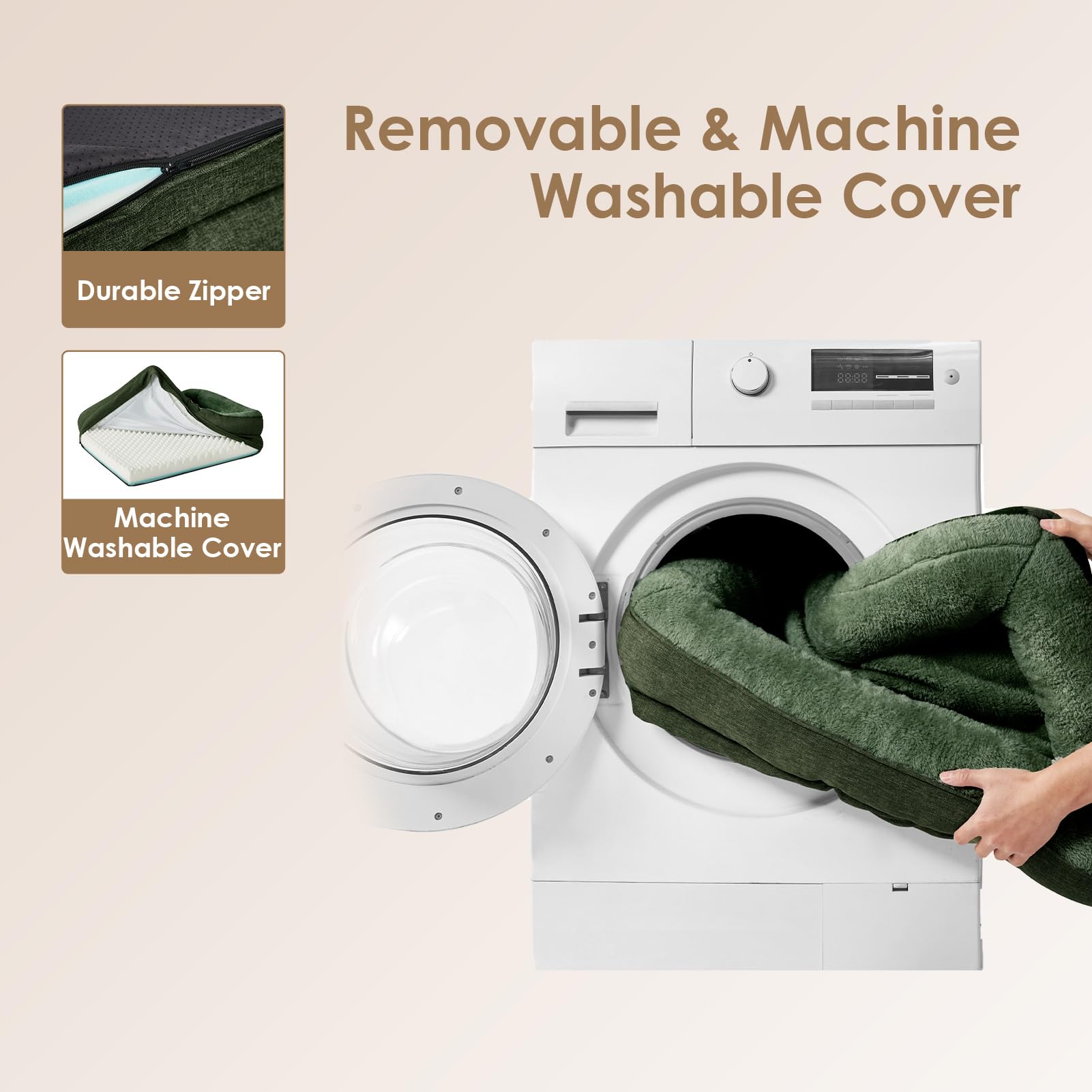 EHEYCIGA sherpa top surface offers plush comfort against chilly mornings.