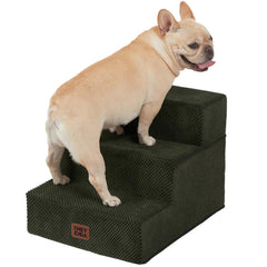EHEYCIGA dog stairs 3-step sofa edge offer stable access for small dogs.