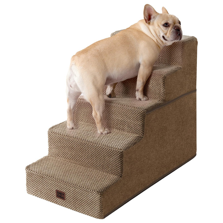 EHEYCIGA 5-step stairs for 22.5-inch high bed with stable, supportive steps.