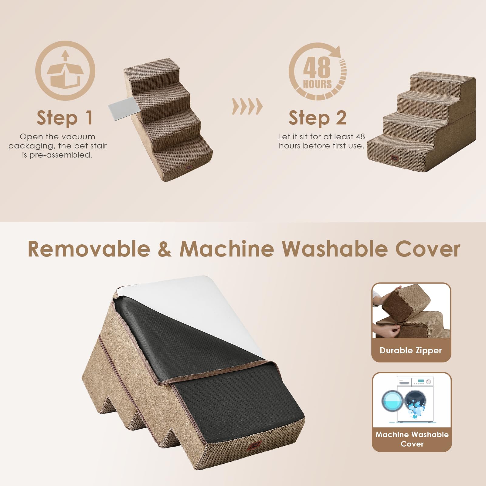 EHEYCIGA eco-friendly support board ensures stable, long-lasting use.