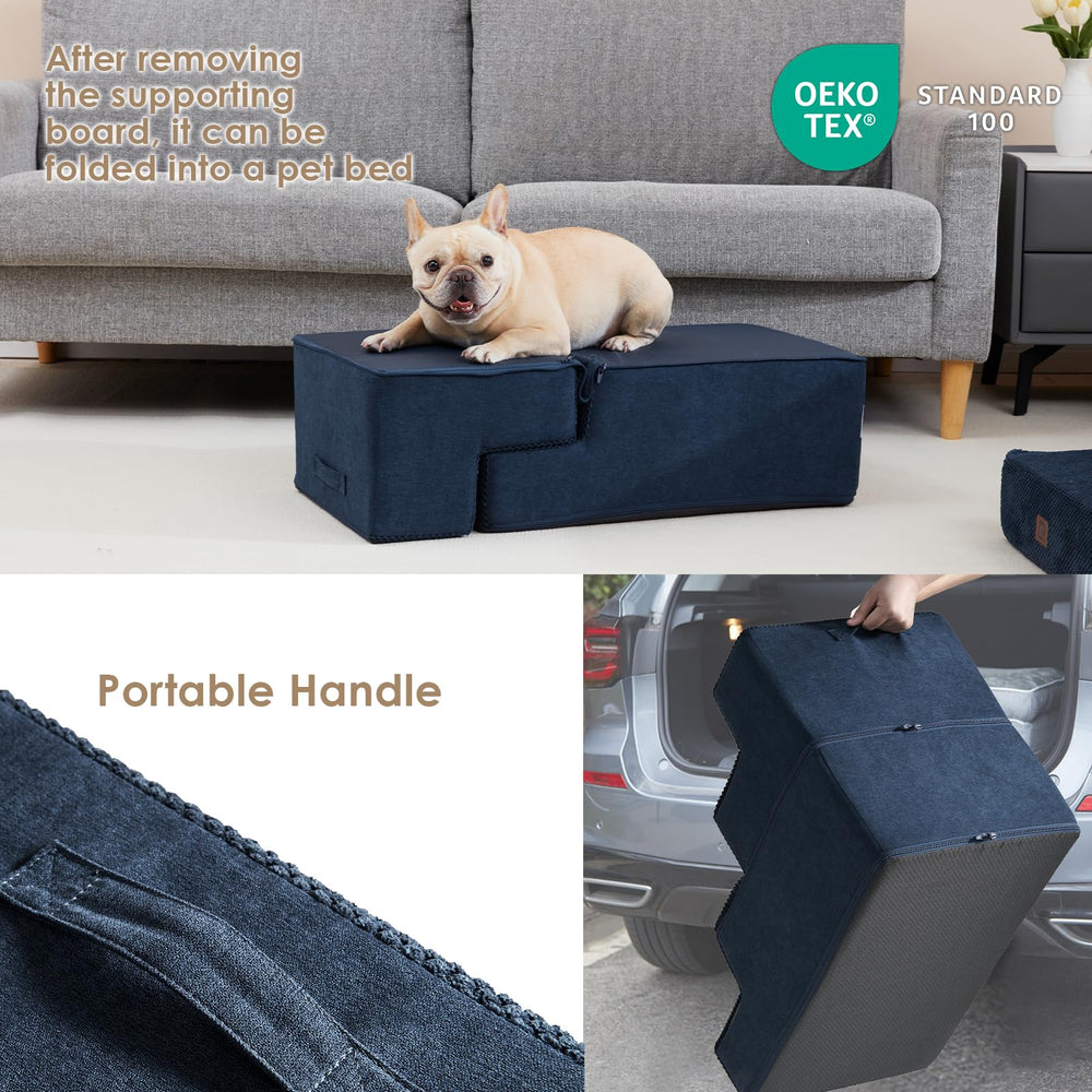 EHEYCIGA 30D foam core cushions paws during climbs.