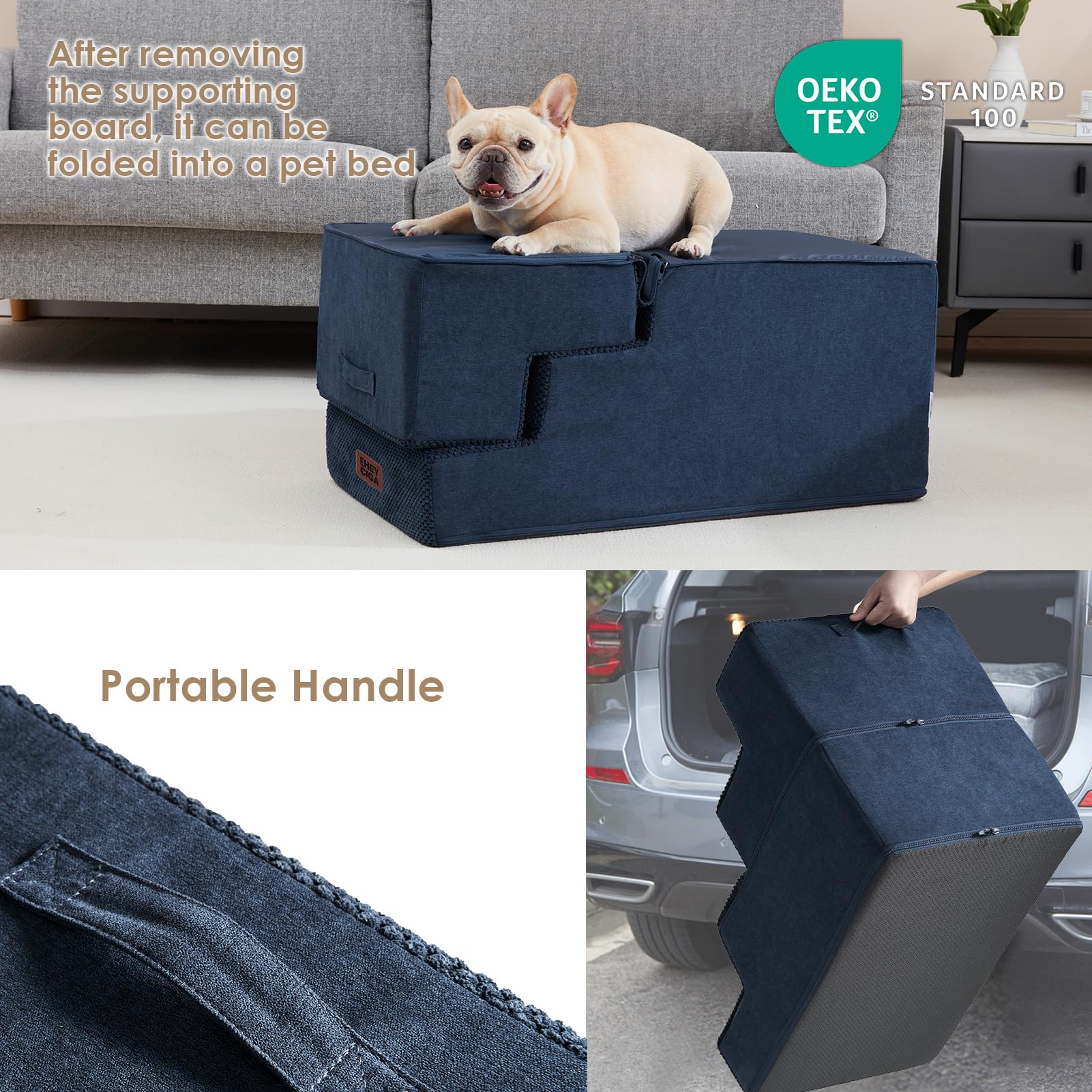 EHEYCIGA foam expands after unboxing for ready-to-use steps.