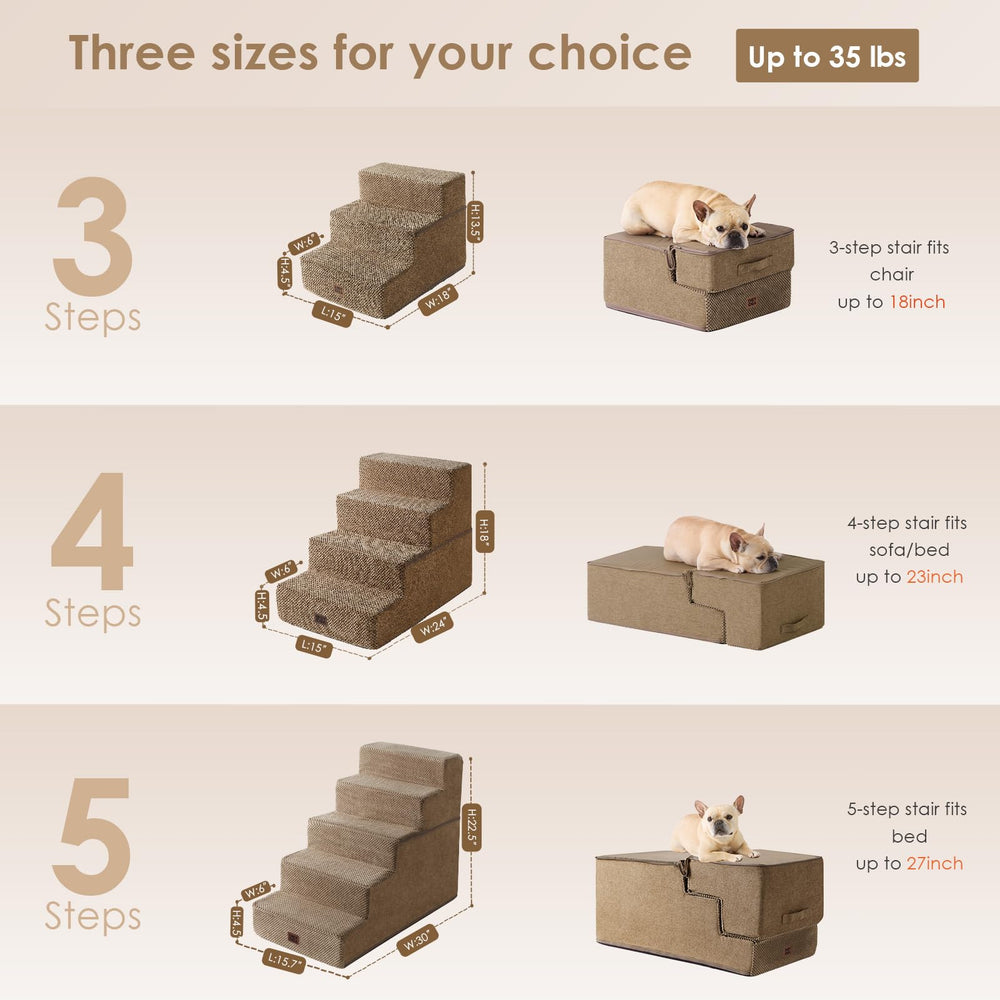 Folded EHEYCIGA stairs used as a portable bed for naps