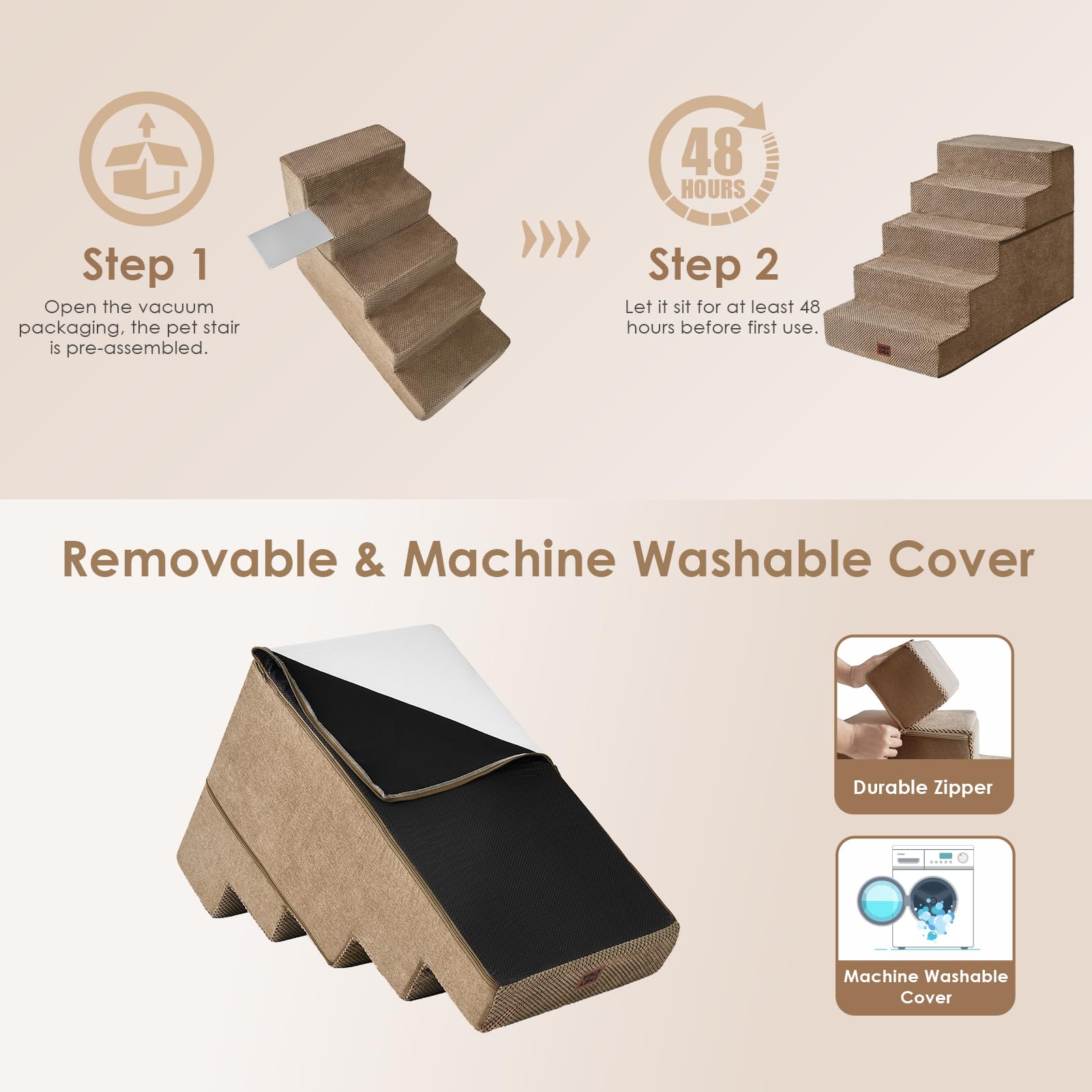 EHEYCIGA compact storage design ready to tuck away when not in use.