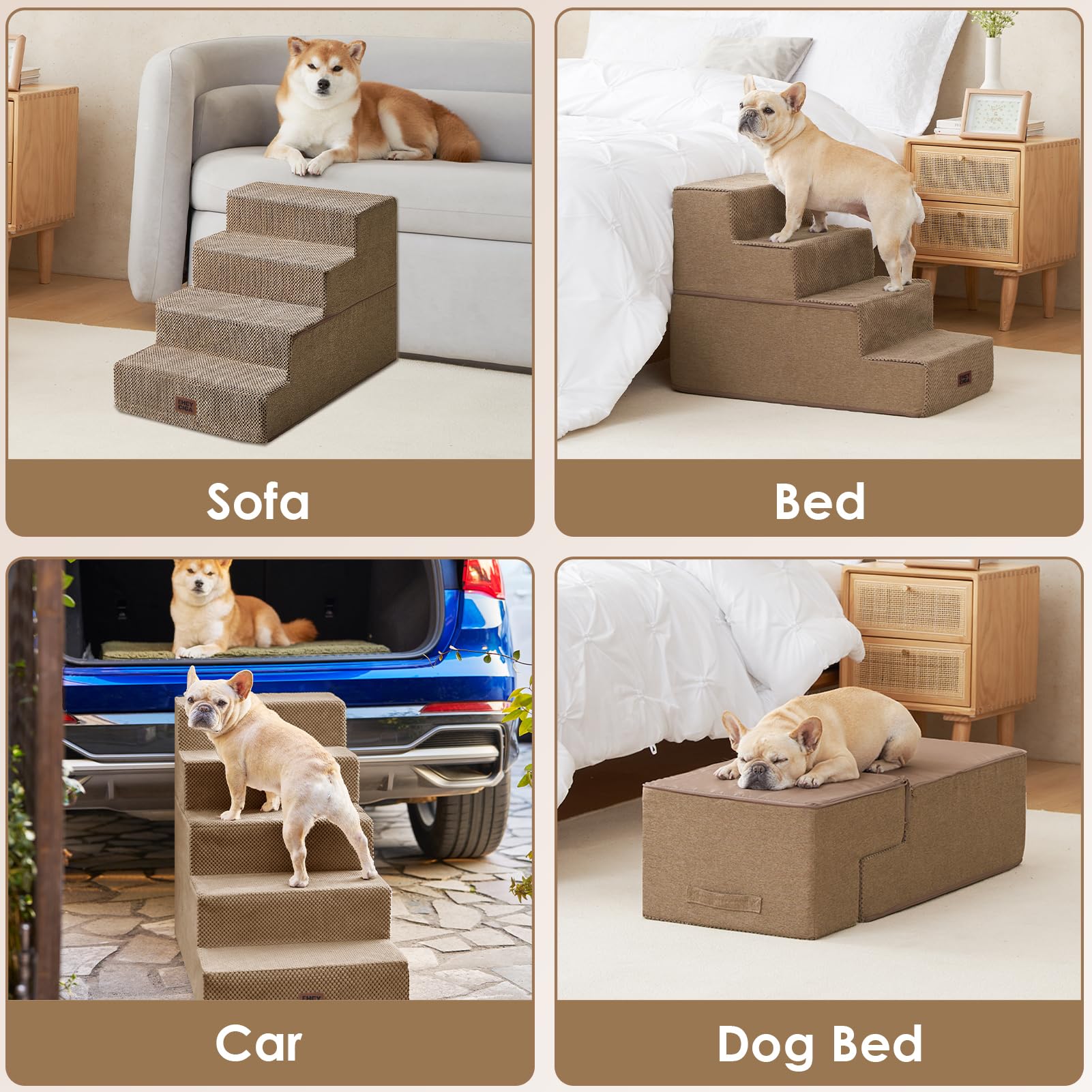 EHEYCIGA washable cover aids quick maintenance of the stairs.