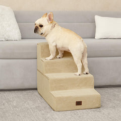 EHEYCIGA dog stairs removable-cover easy cleaning