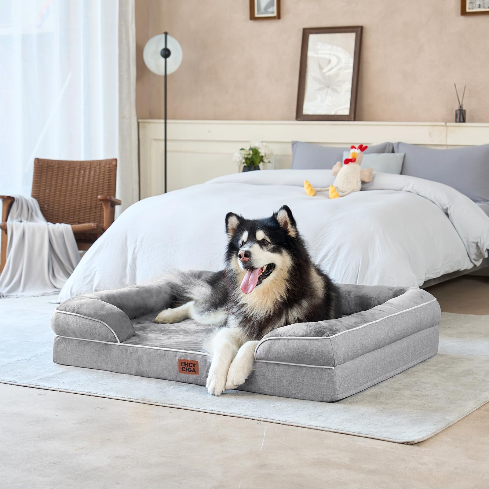 EHEYCIGA machine-washable cover simplifies routine care.