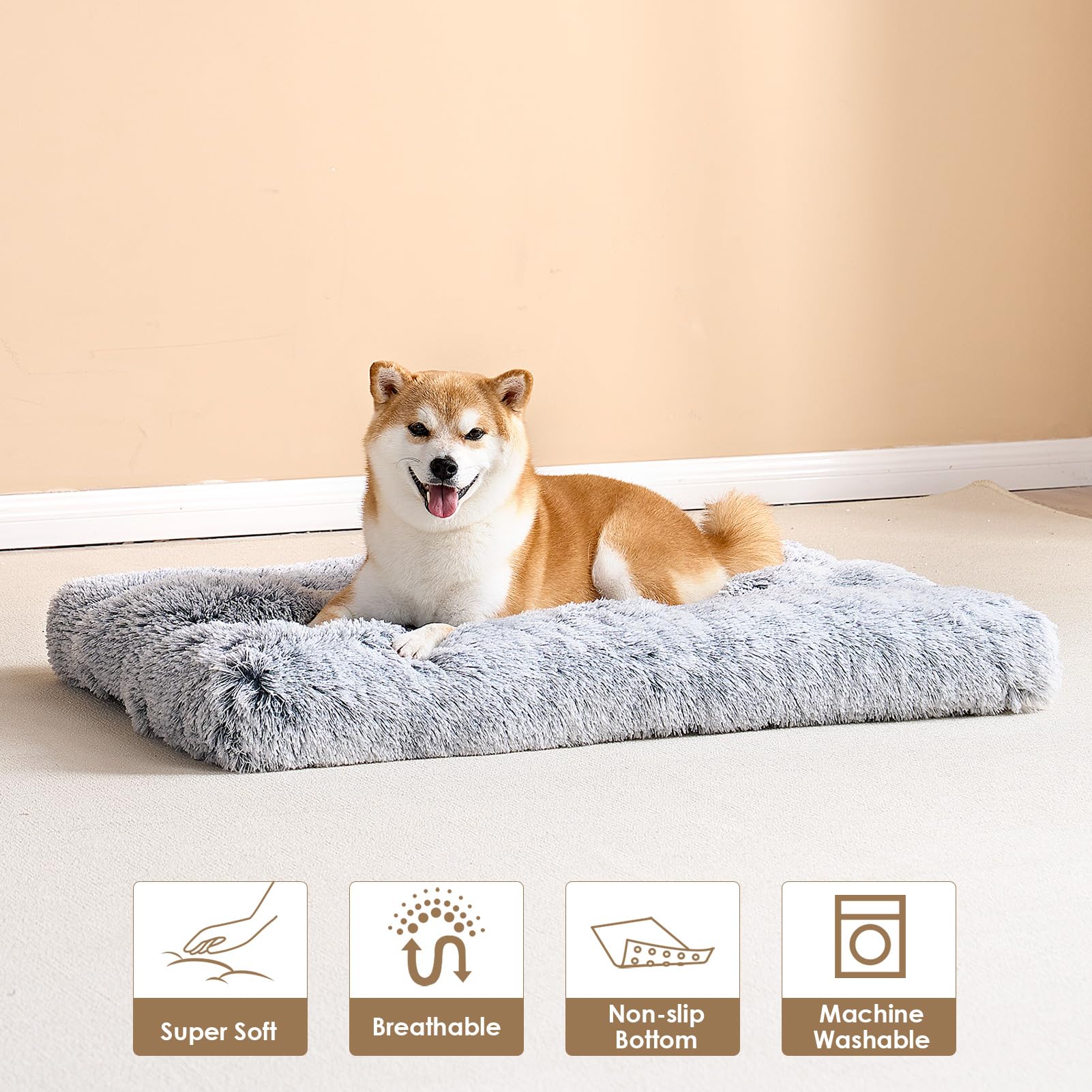 EHEYCIGA easy-care padding expands after washing and shaking.