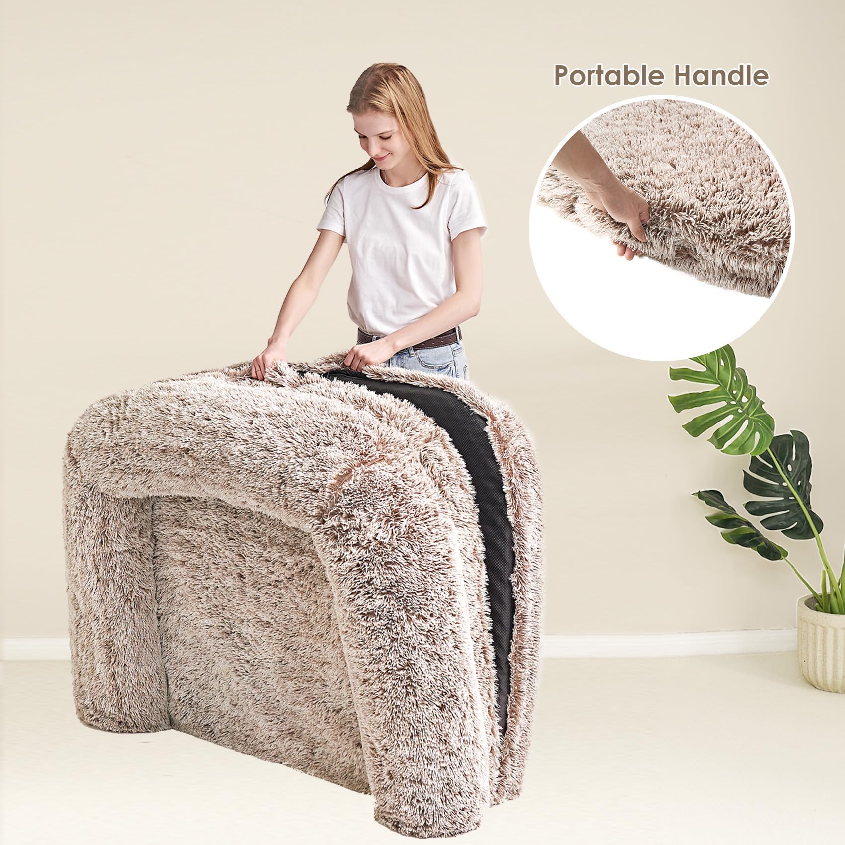 EHEYCIGA folds flat for compact storage.