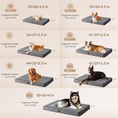 EHEYCIGA 3.5-inch egg-crate foam delivers supportive, comfortable rest.