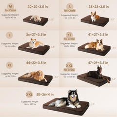 EHEYCIGA egg-crate foam 4inch support cushions joints.