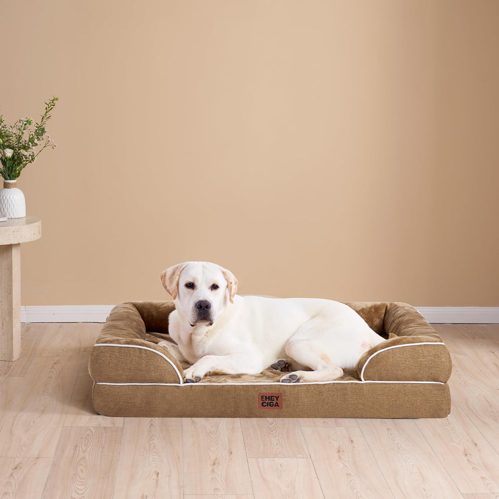 EHEYCIGA egg-crate foam design promotes balanced support across the bed.