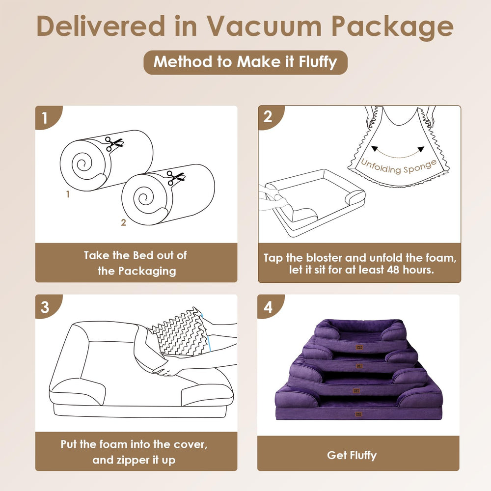 EHEYCIGA egg-crate foam section provides even pressure distribution for comfort.