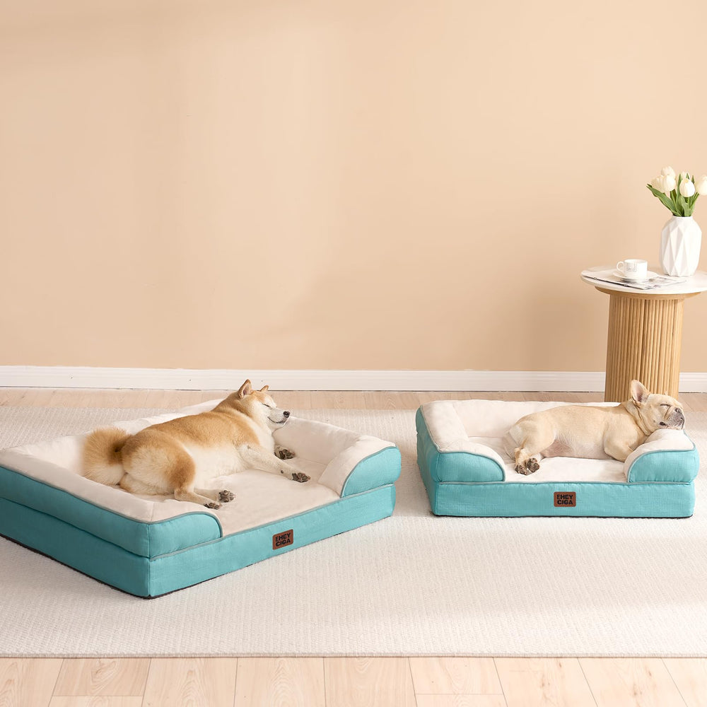 EHEYCIGA egg-crate foam distributes weight for comfort.