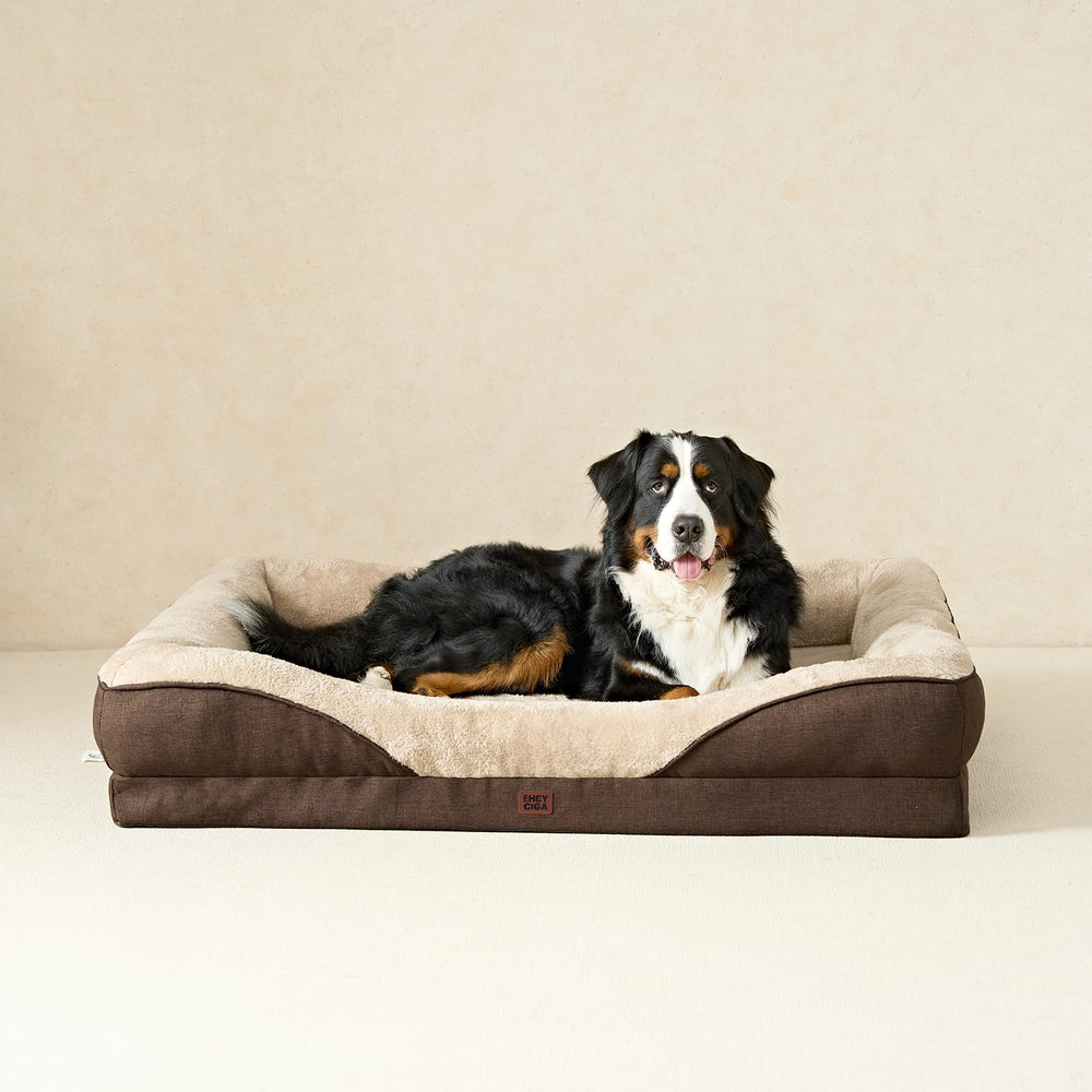 EHEYCIGA durable faux linen sides withstand daily wear.