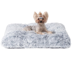 EHEYCIGA Fluffy Bed top view with ultra-soft plush surface for cozy naps