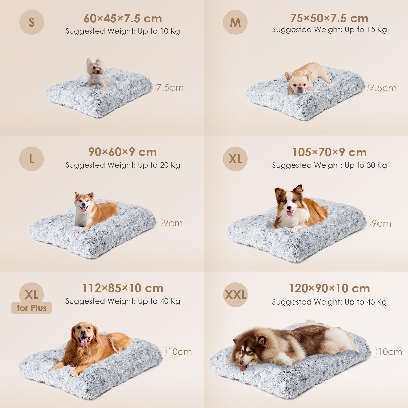 EHEYCIGA fluffy faux fur closeup highlighting plush surface for cozy naps.