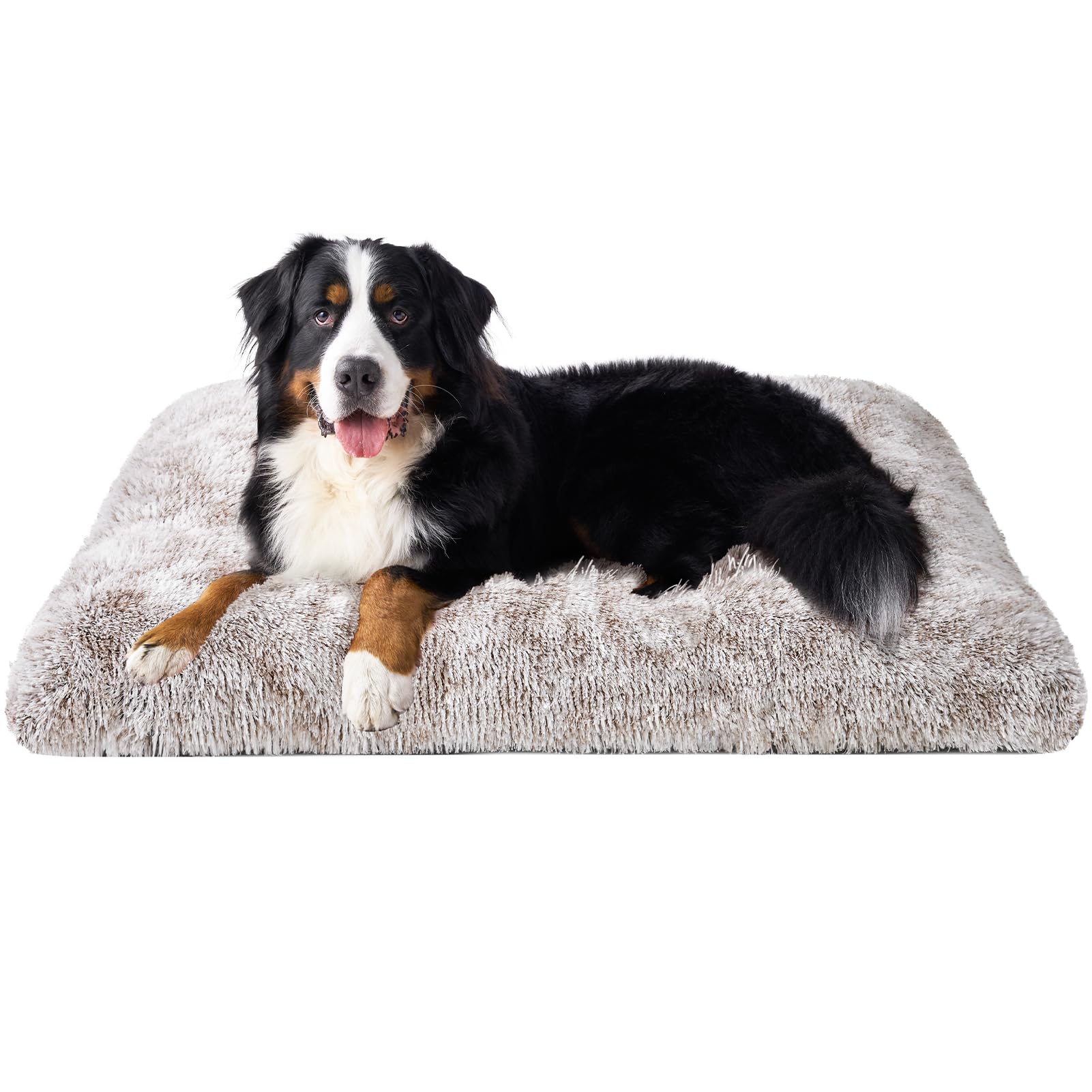 EHEYCIGA fluffy dog crate pad in XL size for extra comfort and security