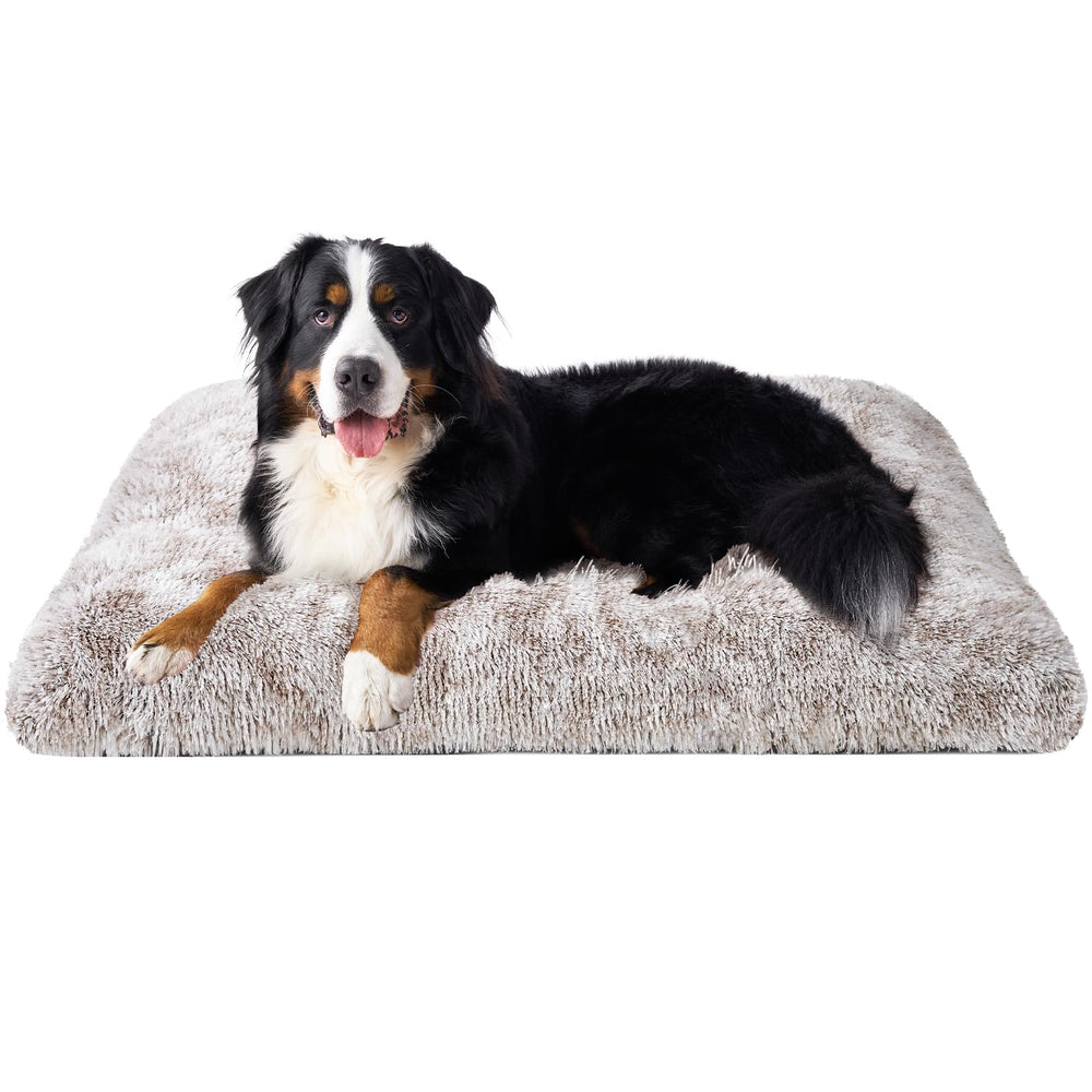 EHEYCIGA fluffy dog crate pad in XL size for extra comfort and security