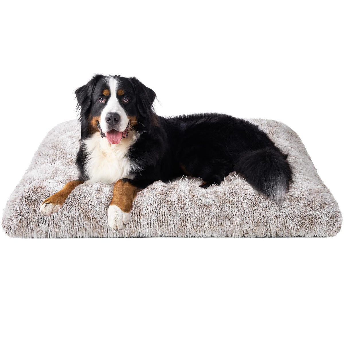 EHEYCIGA fluffy dog crate pad in XL size for extra comfort and security