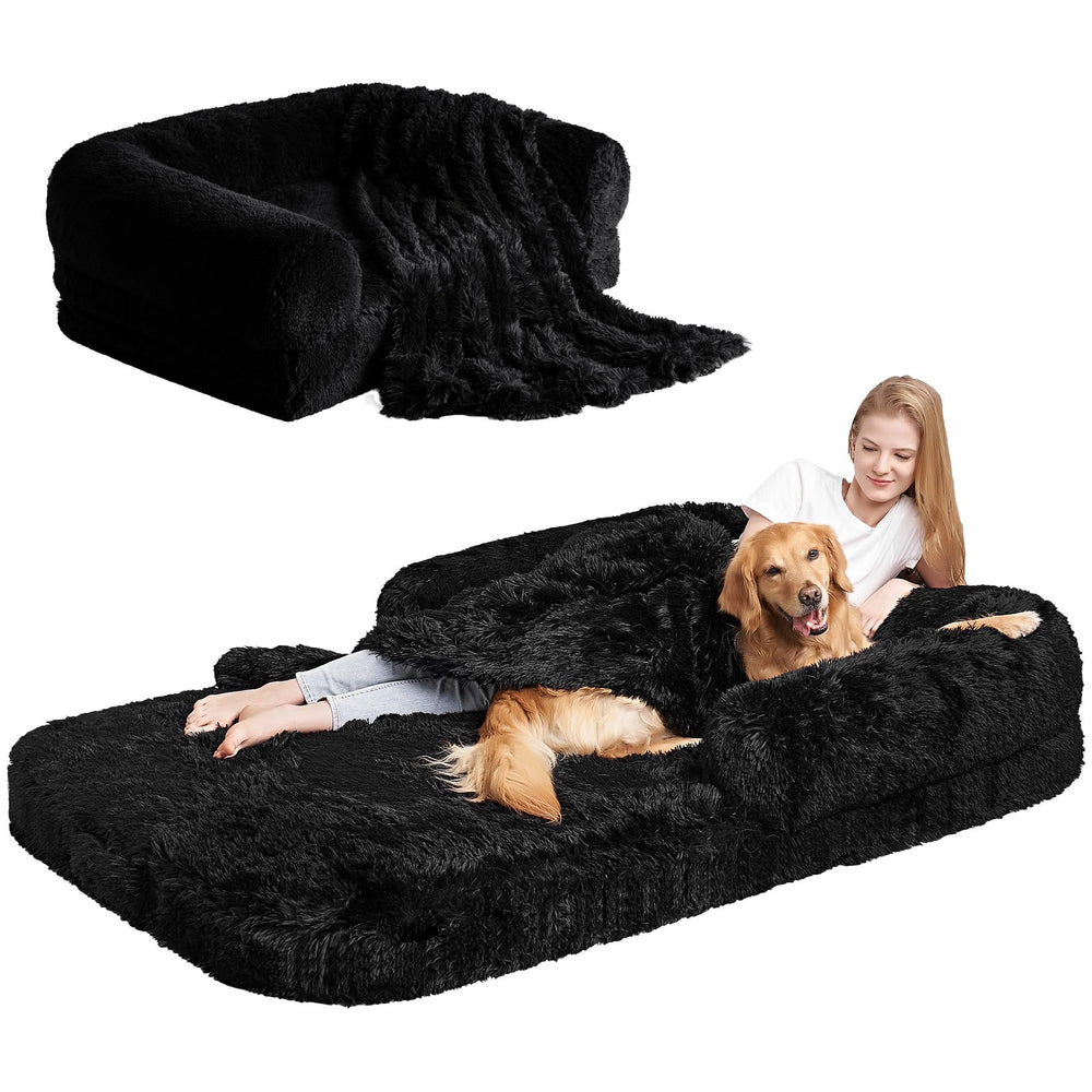 EHEYCIGA foldable bed folded for compact storage and transport.