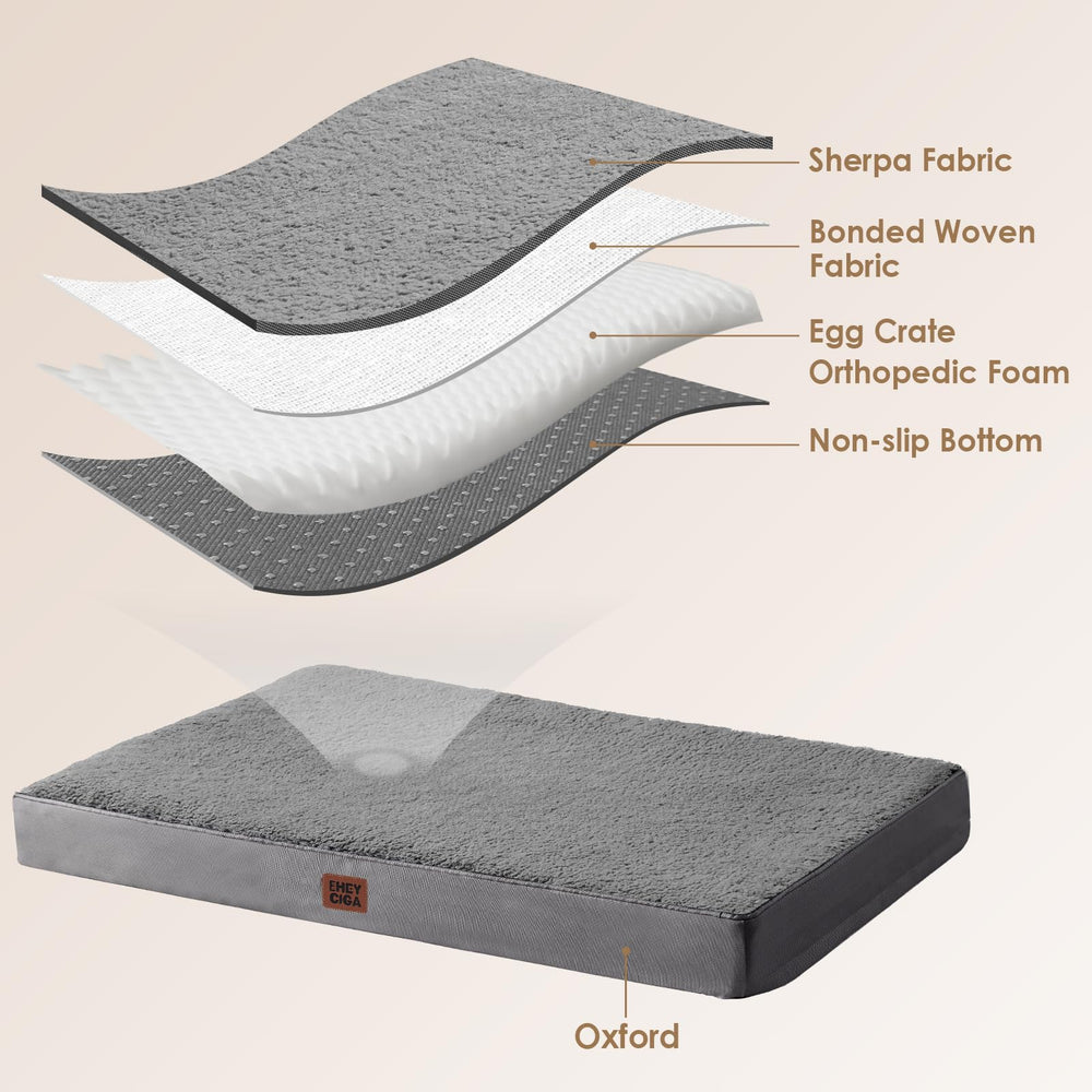 EHEYCIGA high-density foam ensures stable support across nights.