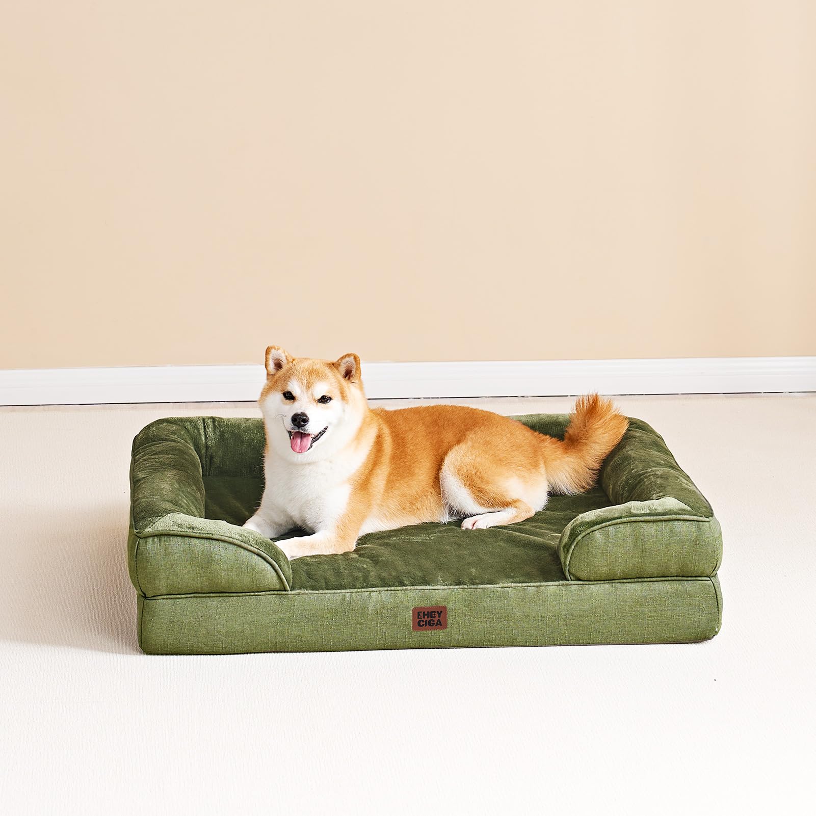 EHEYCIGA large bed expands fully within 24-48 hours after unpacking.