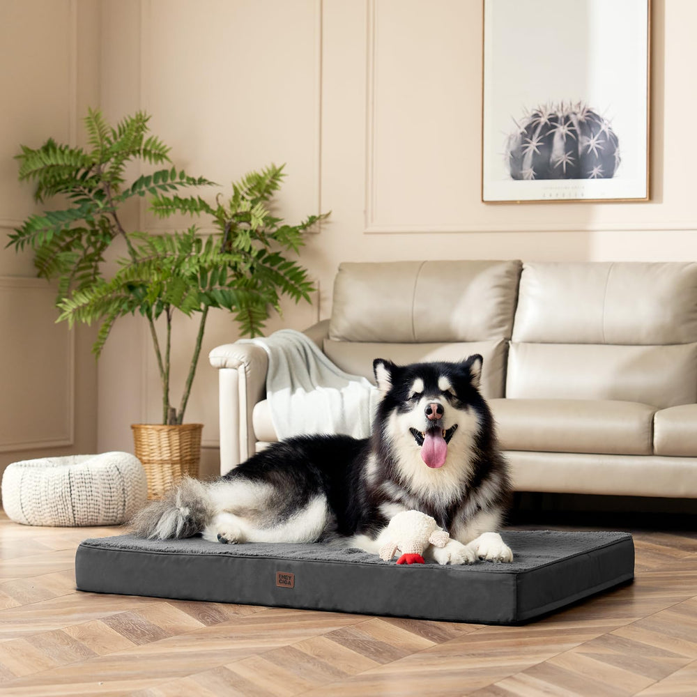 EHEYCIGA machine washable cover simplifies maintenance after muddy paws.