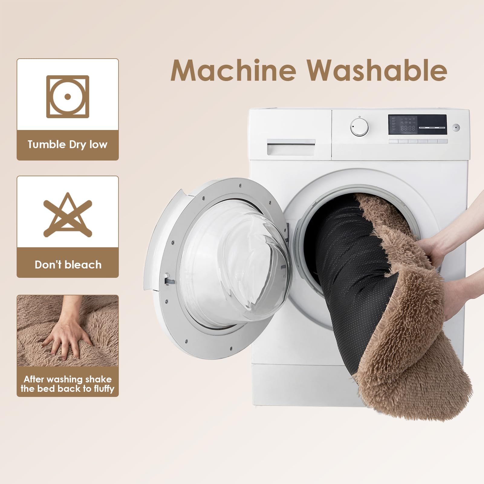 EHEYCIGA machine-washable design simplifies post-play cleaning.