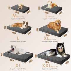 EHEYCIGA memory foam core provides orthopedic support for joints
